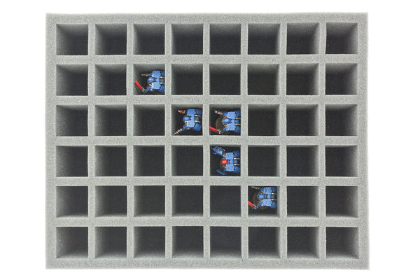 FS070I048BO Plateau en mousse Full-Size de 70 mm avec 48 compartiments