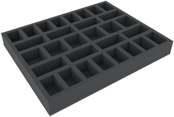 Plateau en mousse FSFJ040BO Full-Size avec 30 compartiments