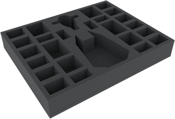 FSJU050BO Plateau en mousse pleine grandeur de 50 mm pour Décimateur Star Wars X-WING, Esclave 1 et Tie Fighter.