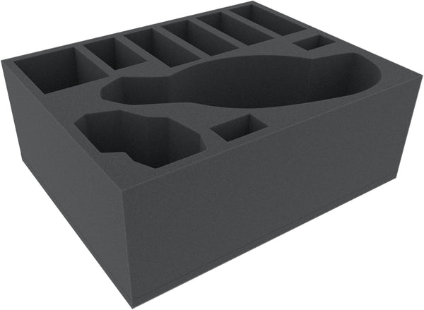 FSMEFD130BO plateau en mousse pour Nighthaunt : Entraîneur noir + Lady Olynder + Hexwraiths