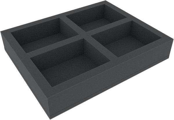 FSMELX060BO Plateau en mousse Full-Size 60 mm avec 4 compartiments