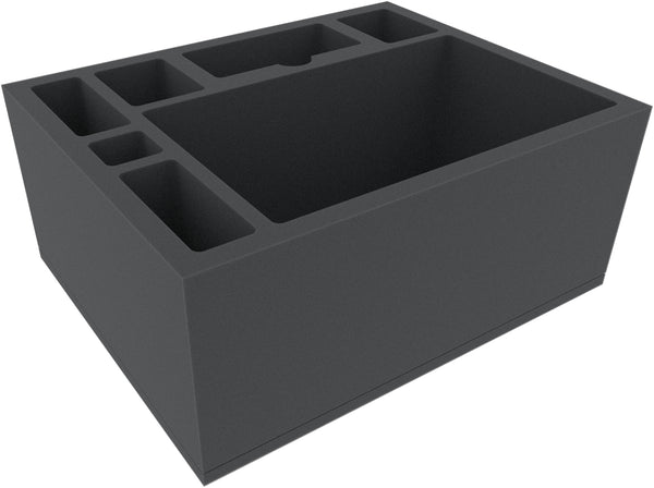 FSMFDE145BO 145 mm Plateau en mousse Full-Size avec 7 compartiments