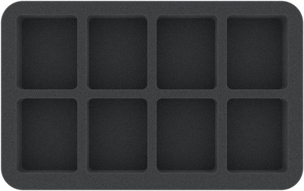 HS035A047 Plateau en mousse Feldherr pour Aeronautica Imperialis : Adeptus Astartes - 8 compartiments