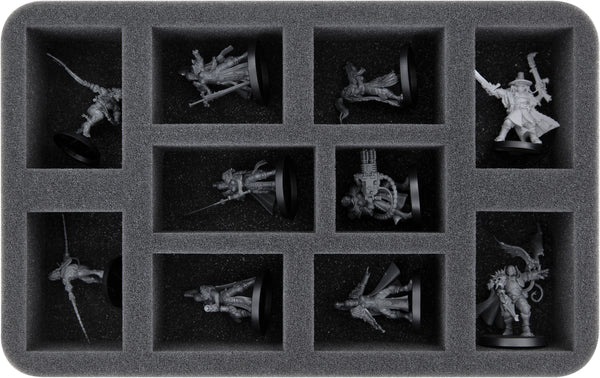 HS050A076 Plateau en mousse Feldherr pour Sisters of Silence et Inquisition - 10 compartiments