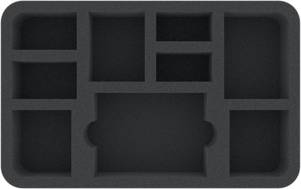 HS050A159 Plateau en mousse Feldherr pour Warhammer Underworlds : Embergard - Zikkit's Tunnelpack