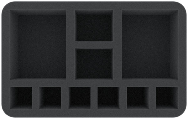 HS080A031 Plateau en mousse Feldherr pour Skaven - 10 compartiments
