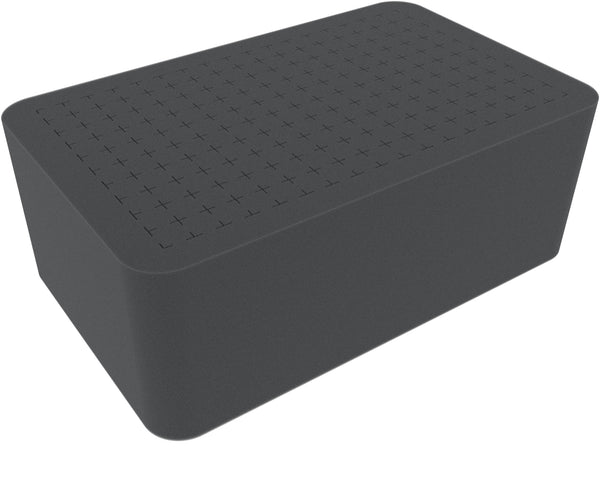 HS100R demi-taille Plateau en mousse à trame 100 mm