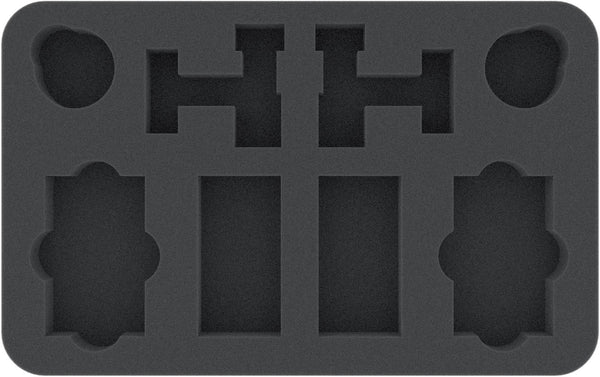 HSKJ030BO Plateau en mousse demi-taille 30 mm pour Star Wars Armada wave 6 Hammerhead Corvettes