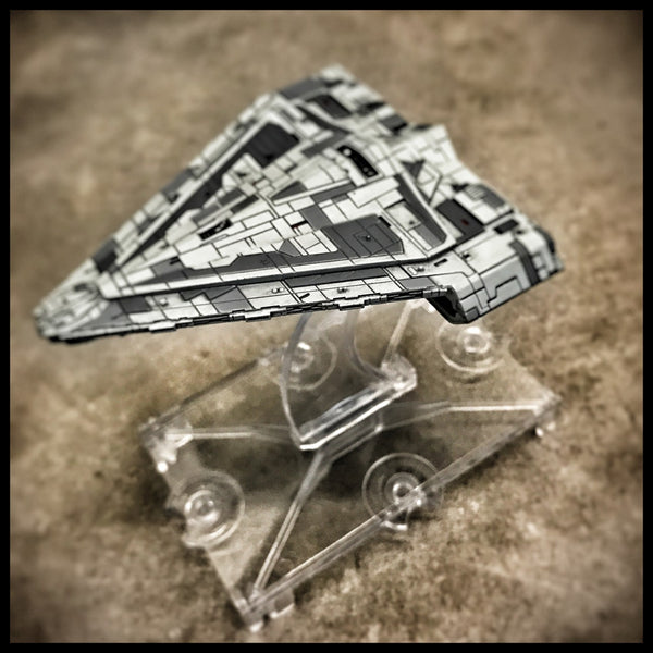 HSKKK045BO Plateau en mousse de 45 mm (1,8 po) demi-taille pour Star Wars Armada wave 6 Imperial Light Carrier