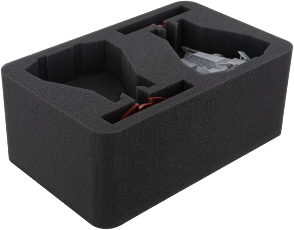 HSMEBX110BO plateau en mousse pour 2 x Star Wars Legion T-47 Airspeeder