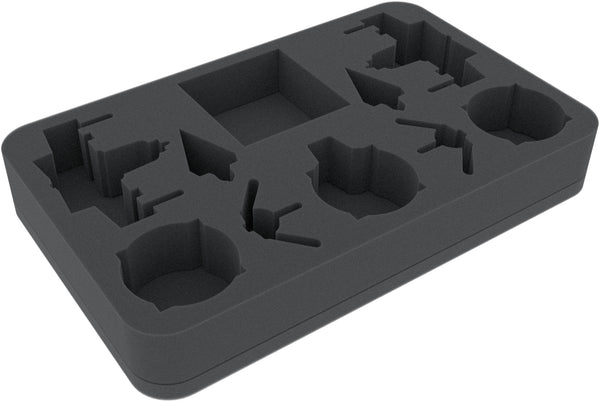 HSMEMV040BO plateau en mousse pour Star Wars X-Wing : ARC-170 + Delta-7 Aethersprite + V-19 Torrent