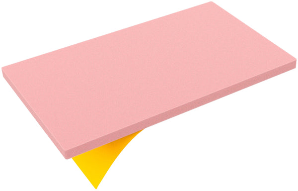 IFMFKJ010SESD 250 mm x 145 mm x 10 mm base en mousse / mousse couvercle auto adhésif - dissipation électrostatique