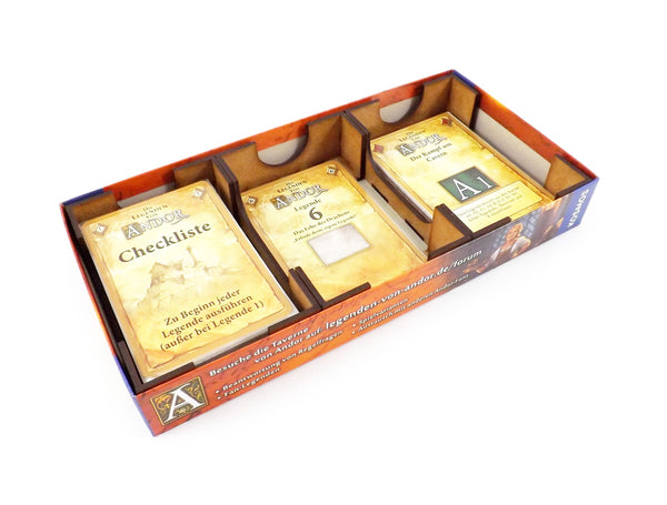 Organisateur de jeu de plateau pour Legends of Andor : Fan Legends