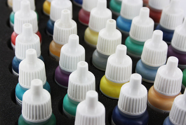 HS050A043 Feldherr plateau en mousse pour 37 bouteilles de couleur - debout