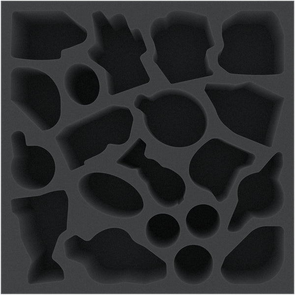 AGMEYD070BO Plateau en mousse Feldherr pour le Graal teinté : La chute d'Avalon - Monstres d'Avalon - boîte de jeu de société