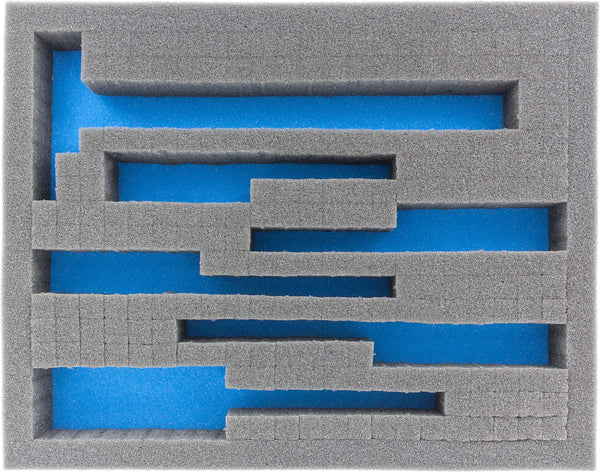 FS020Bleu 345 mm x 275 mm x 20 mm mousse colorée pour Shadowboard bleu