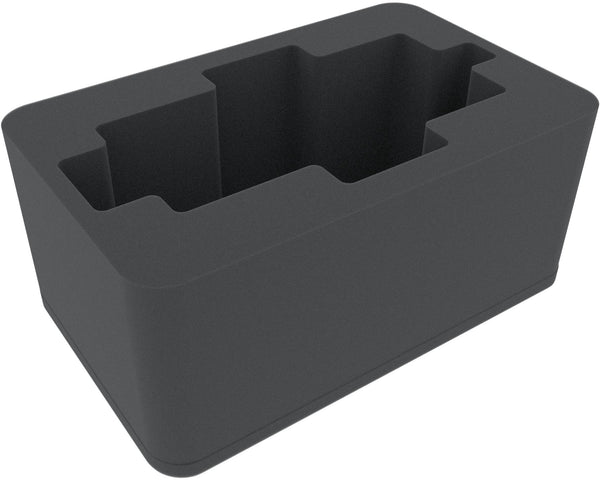 HSMFMC120BO 120 mm Half-Size mousses de rangement pour le transport blindé Dracosan