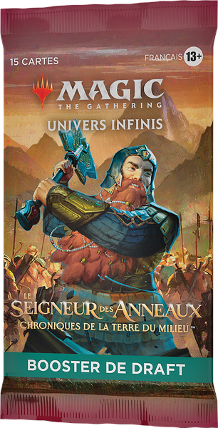 Magic The Gathering Le Seigneur des Anneaux booster de draft en Francais