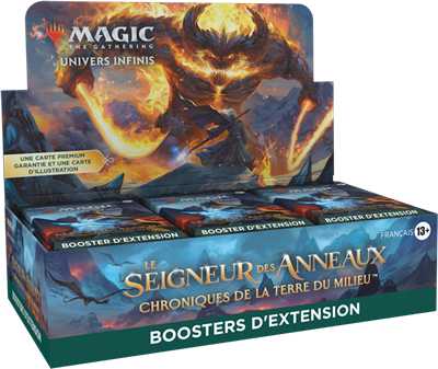 Magic The Gathering Le Seigneur des Anneaux display Set Booster en Francais (x30)(FRAIS DE PORT INCLUS)