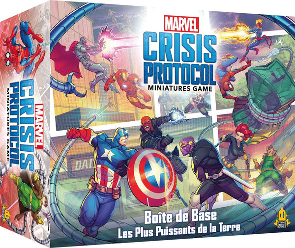 Marvel Crisis Protocol: Les Plus Puissants de la Terre (base)FRAIS DE PORT INCLUS