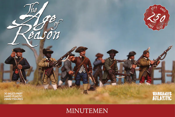 WargamesAtlantic : The age of reason / Minutemen (Disponible en aout)