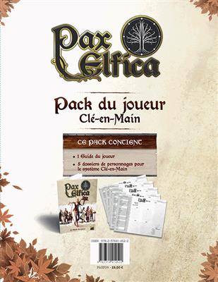 Pax Elfica : Pack Joueur (Clé en main) (frais de port gratuit)