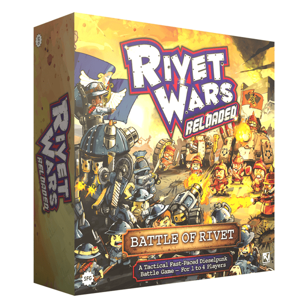 RIVET WARS : BATTLE OF RIVET - Core game (ENG) (Sortie en octobre 2025)(LIVRAISON GRATUITE)