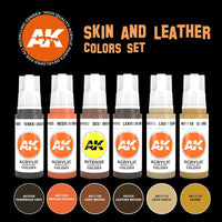 Skin And Leather Colors Set