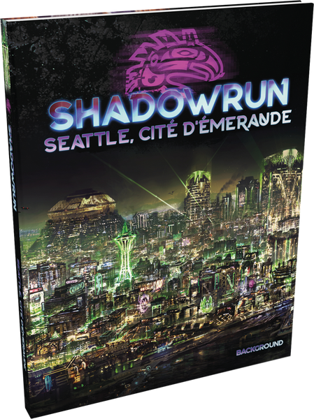 Shadowrun 6 : Seattle, Cité d'émeraude (frais de port gratuit)