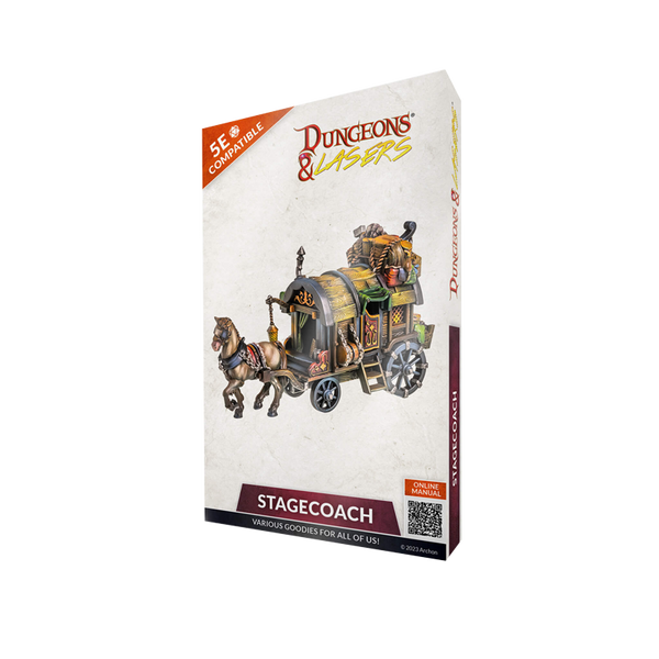 DUNGEONS & LASERS - DÉCORS - Stagecoach