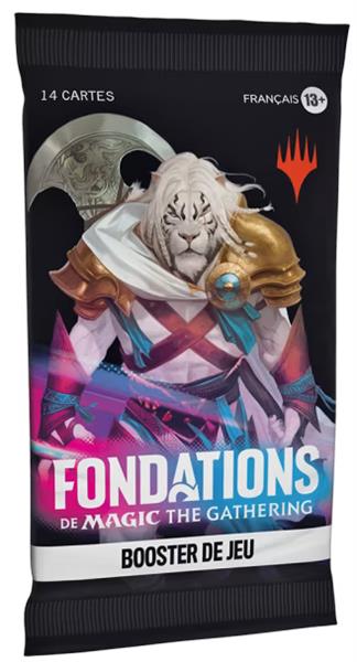 Magic The Gathering: Fondations :Boosters de jeu x1 en Francais (EN STOCK)