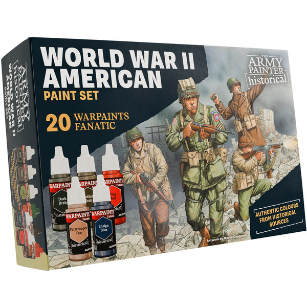 Army Painter - Historical : WWII American (Sortie en mai 2025 )