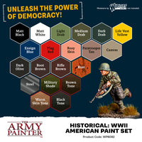Army Painter - Historical : WWII American (Sortie en mai 2025 )