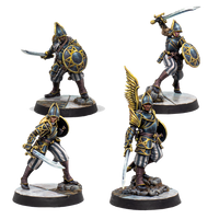 Warcrow - Black Legion Bucklermen en Francais (EN STOCK)