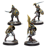 Warcrow - Black Legion Bucklermen en Francais (EN STOCK)