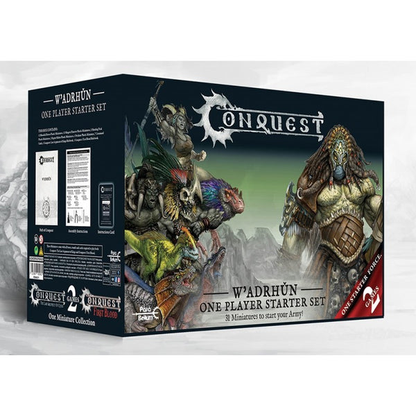 Conquest -W’adrhŭn: Conquest 1 player Starter Set (LIVRAISON GRATUITE)(EN STOCK)
