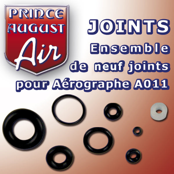 Ensemble de 9 joints