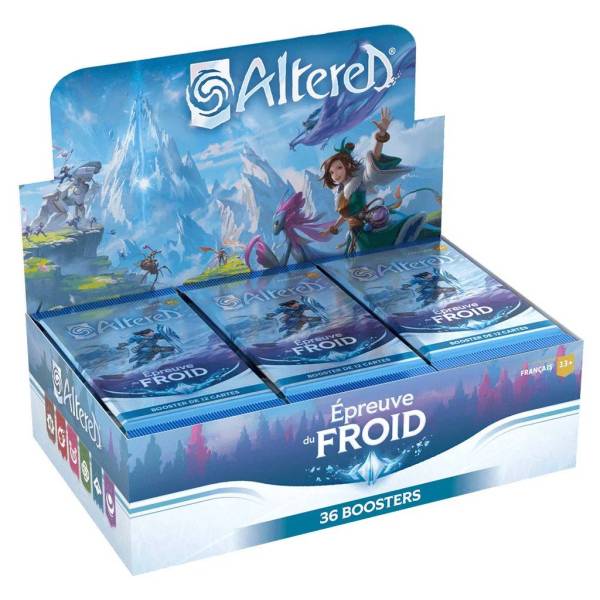 Altered : L’Epreuve Du Froid –Display de Boosters x36 en Anglais (LIVRAISON GRATUITE)(EN STOCK)(PROMOTION)
