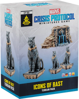 Marvel Crisis Protocol : Icons of Bast Terrain Pack (LIVRAISON GRATUITE)