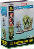 Marvel Crisis Protocol:Elsa Bloodstone & Man-Thing (EN STOCK)