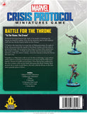 Marvel Crisis Protocol :Rival Panels Battle Throne (LIVRAISON GRATUITE)