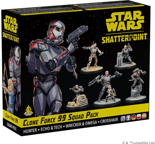 Star wars shatterpoint :Clone Force 99 - Set d’Escouade