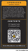 Star wars Légion :Command & Training Upgrade (Card Pack) en Francais