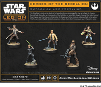 Star wars Légion :Heroes of the Rebellion en Francais