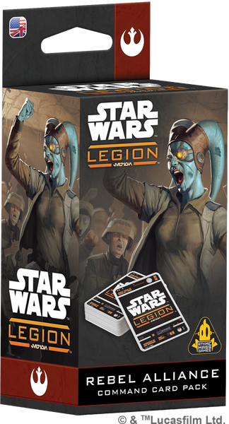 Star wars Légion : Rebel Alliance Command (Card Pack) en Francais (EN STOCK)