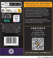 Star wars Légion : Empire Command (Card Pack) en Francais