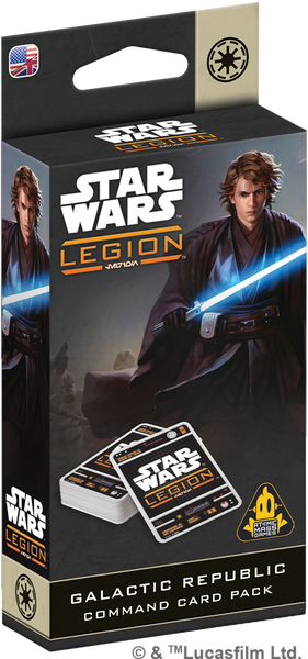 Star wars Légion : Galactic Republic Command (Card Pack) en Francais (EN STOCK)