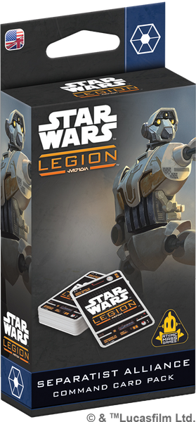 Star wars Légion : Separatist Alliance Command (Card Pack) en Francais (EN STOCK)