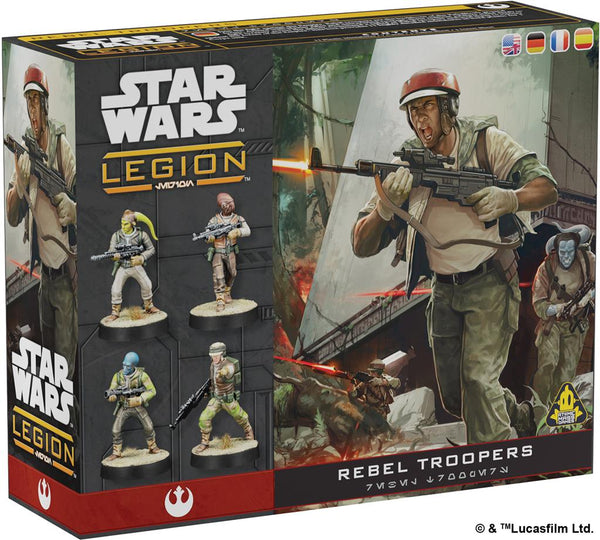 Star Wars Légion: Rebel Troopers (Resculpt)(EN STOCK)
