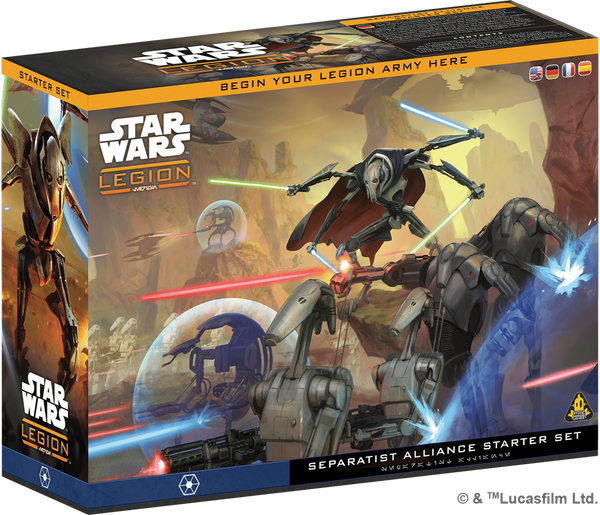 Star wars Légion : Rebel Separatist Alliance Starter Set (Base)(LIVRAISON GRATUITE)